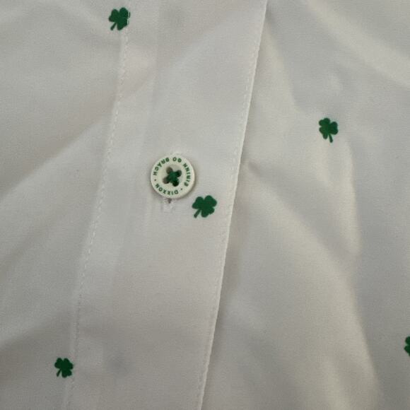 Dixxon Shirt Womens Jameson Four Leaf Clover All Over Print Irish St. Patricks - Picture 4 of 8
